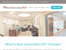Tablet Screenshot of nextgenerationpdt.com